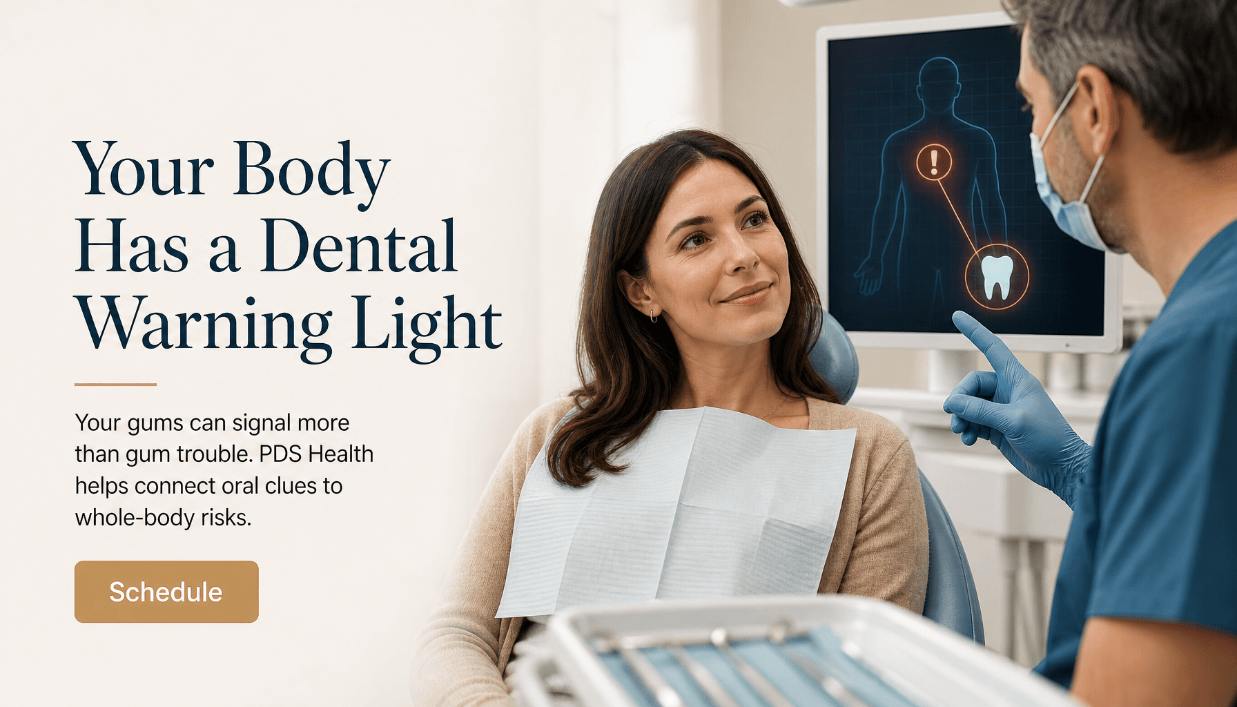 Spec ad concept for Pacific Dental Services